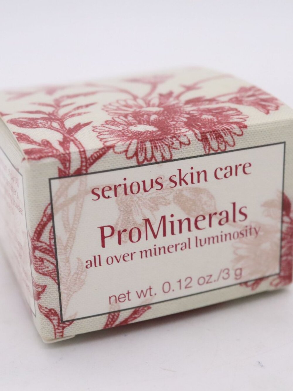 Serious SkinCare ProMinerals All Over Luminosity Powder TOUCH of PINK 3 gram NEW